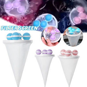 Washing Machine Filter Mesh Bag Float Filter Hair Remover Cleaning Decontamination Laundry Ball