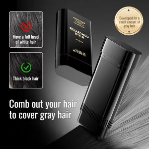 Re-dye Anytime Hair Dye Stick Natural Pure Plant Gentle Nourishing Hair Dye Stick Covers Gray Hair Travel Friendly Hair Dye Stick