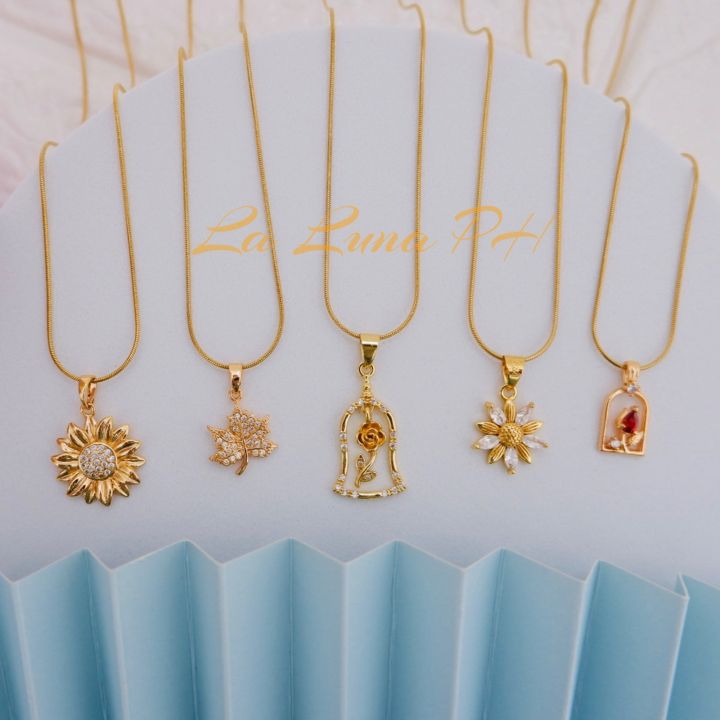 Tala by Kyla Inspired TBK Inspired Sunflower Necklace Flower