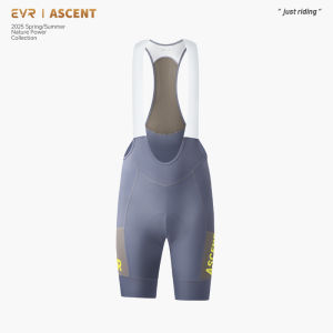evr | Breathable Quick-Dry Striped Cycling Bib Shorts