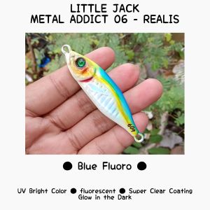 Little Jack Metal Adict Realis Jig 100g 130g 150g GID UV Bright Jigging Lure