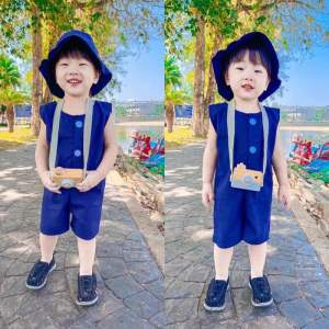 ชุดแคมปิ้ง ชุดเดินป่า ชุดเด็ก ชุดมินิมอลเด็ก