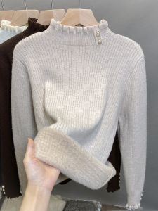 JIANDIYA | Thick Warm Half Turtleneck Knit Sweater