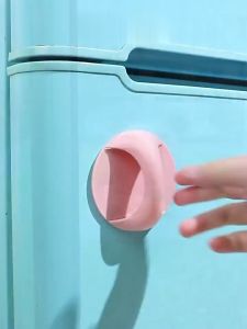 OFM-C1063 Pegangan Pintu Tempel Lemari Baju Bulat SeGagang Knop Laci Kabinet Jendela Kacarbaguna