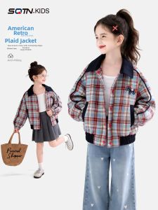 SQTN.KIDS | New Autumn and Spring Girls Casual Jacket