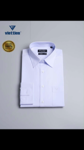 Áo sơ mi VIệt Tiến tay dài trắng (480k)