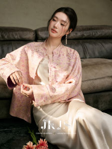 JK&JS | Phoenix and Peony Silk Songjin Jacket