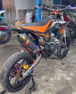 Knalpot racing FMF F4.1  Crf150l Klx150 Dtracker Bf Se Extrem Wr155