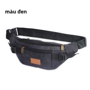 Túi Đeo Hông Vải Canvas Dày Chống Mài Mòn Đa Chức Năng Cho Nam Làm Việc Tại Công Trường Túi Đựng Điện Thoại Di Động Túi Bán Hàng