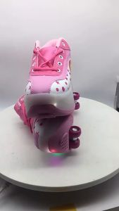 Sepatu Roda Anak Perempuan Karakter Pelangi - Pink