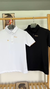 Áo thun nam cổ tròn vải cotton co giãn thoáng mát phối loang hoạ tiết đấp vai trẻ trung sang trọng mẫu-ATC77SHOP