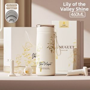 Vanow | Pure Titanium Insulation Cup with Smart Tea Brewing Feature for Women
