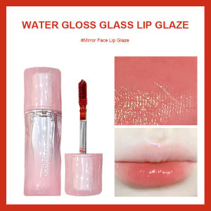 【COD】Lip Glaze Glossy Kaca Moisturizing Lip Gloss Glasir Bibir Pelembab Pemutih Bibir Cermin Glasir Bibir Wajah - 💞Margot