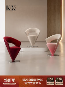 Luxurious Italian Style Dining Chair Designer Version Makeup Bench Single Chair for Adult Quality Luxury Type Home Furniture