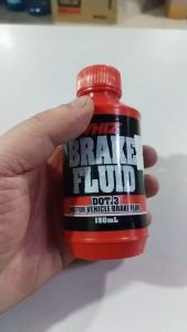 WHIZ MOTOR VEHICLE BRAKE FLUID DOT3 150ML