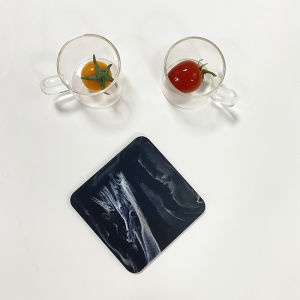 Thảm Cốc Silicon Dày Chống Trượt Dùng Trong Nhà Bếp Văn Phòng Thảm Cốc Vuông Cách Nhiệt Phụ Kiện Đồ Ăn