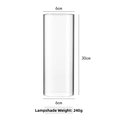 European Style Glass Candle Holder Windproof Outdoor Wedding Hotel Atmosphere Decoration Buddhist Altar Two-way Burning Candlestick