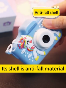 Kids Camera 1080P Kids Digital Camera with 32GB TF Card Unicorn Camera Cover/HD Video /5 Educationa