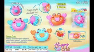 Smile - Mainan Anak Kepiting Happy Crab Di Tekan Bisa Berjalan - Mainan Anak Kepiting Lucu Berjalan