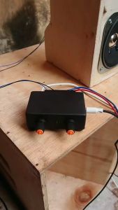 Power Amplifier Mini Audio Sound System Miniatur Class d Type V1.10 Kabel Input Aux