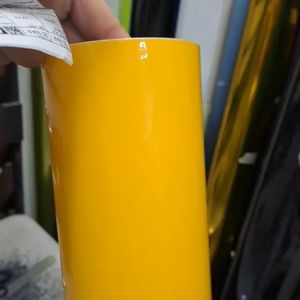 YELLOW GLOSSY PREMIUM STICKER !!! High Quality !!! [[ Philippine Stock ]]
