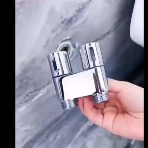 Copper 2 way Angle Valve/Water Valve/Washing Machine Area Water Tap/Mini Tap/ Dish Washer Tap/1 in 2