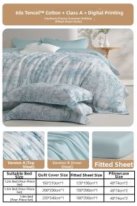 Mercury | Cooling 60 Count Lyocell Cotton Sheet Set