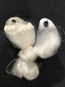 Thickened Line Fishing Net Three Layers Submersible Net All Silk Frame 1.5m 1.8m 2m High 100m Long Fishing Gear Outdoor Camping Travel Supplies