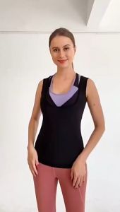 EDM Womens Sport Waist Trainer Body Shaper Compression Silver Coated Sweat Sauna Shapewear Tummy Waist Shaper Girdles for Men Corset Trimmer Belt Vest Waist Trimmer for Women Slimming Hot Sheath