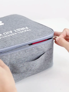Túi Y Tế Mini Đựng Thuốc Nhiều Ngăn Nhỏ Gọn Tiện Ích Đi Du Lịch