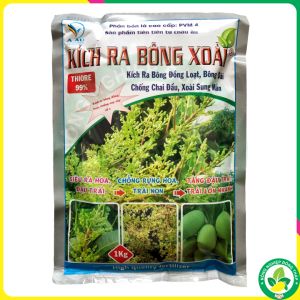 Phân bón lá cao cấp PVM 4 KÍCH RA BÔNG XOÀI THIORE 99% (gói 1kg)