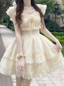 Váy Ngắn Xếp Ly Ngọt Ngào Kiểu Pháp Cho Nữ Mùa Hè Váy Chữ a Cạp Cao Váy Xếp Ly Ngọt Ngào Váy Ngắn Váy Chữ a