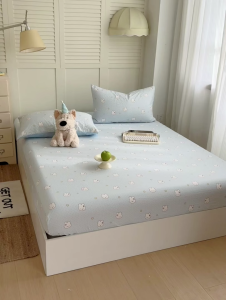 Abraca Dabra Cute Printed Fitted Sheet Soft Textured Microfiber Bedsheet Breathable Single Super Single Queen King Pillowcase Pair Option