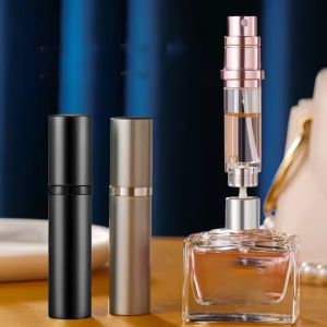 5ML Mini Refillable Perfume Atomizer High-End Travel Portable Perfume Spray Dispenser Bottle Bottom Filling Cosmeti Scent Pump Spray Empty Bottle