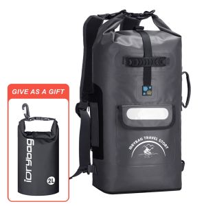 Idrybag Waterproof Bag for Women Men Dry Bag Backpack for Sports Kayaking Beach Boating Canyoning Dry Bags Waterproof Backpack