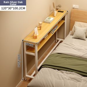 TIJU | Bedside Gap Storage Rack Bed Head Foot Narrow Cabinet Wall Side Organizer