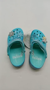 CROCS FROZEN ELSA BLUE CLOG KIDS and JUNIOR