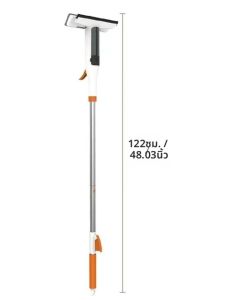 เครื่องมือทำความสะอาดหน้าต่างสองด้านอุปกรณ์ทำความสะอาดหน้าต่างพร้อมสเปรย์ขัดกระจกกลางแจ้ง