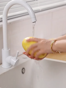 Enlarged version Kitchen Island Sink Splash Guard - Premium Waterproof & Oil-Resistant Silicone Barrier