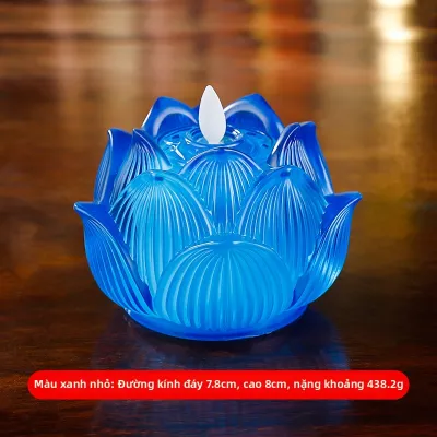 Đèn Sen LED Nạp Điện Dùng Để Cúng Phật