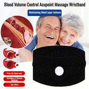 Breathable Glucose Management Wristband Regulate Blood Sugar Levels Acupoint Massage Wrist Strap Sugar Control Wristband Bracelet Health Care Tools