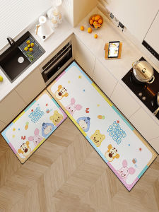 Sanrio Cartoon Kitchen Mat Soft Diatom Ooze Non Slip Anti-Fouling Pad Bathroom Door Water-Absorbing Quick-Drying Foot Mat
