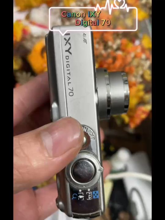 Máy ảnh Canon IXY Digital 70 Máy Ảnh 6Mp Không Chống Nước Máy Ảnh