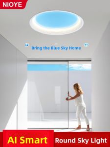 NIOYE | Smart Skylight Lamp Round Thin