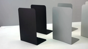 🔥SG LOCAL STOCK🔥2pcs/set Metal bookend | organizer book stand book rack | office desk bookend holder