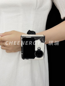 เคสโทรศัพท์ OPPO Find N3 Flip พร้อมสายรัดข้อมือ สายสะพายไหล่ สำหรับผู้หญิง ชั้นวางโทรศัพท์แบบย้อนยุค ป้องกันการตกหล่น รุ่นใหม่