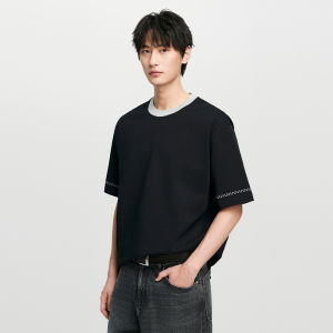 MIANXIANSHENG | Loose Cotton Short Sleeve T-shirt