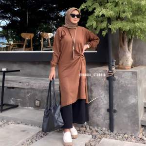 Nuna Tunik by hagia | Tunik Midi Dress Kucir
