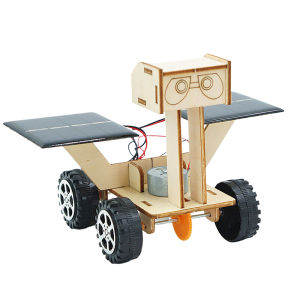 Solar powered lunar rover for children DIY manual assembly of physical models childrens puzzle training technology toys