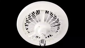 Lampu Kipas Angin Remote 2in1 36W LED Plafon Fan Ceiling  Remote Control